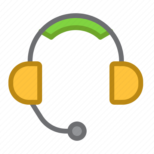 Connection, headphones, headset, help, support icon - Download on Iconfinder