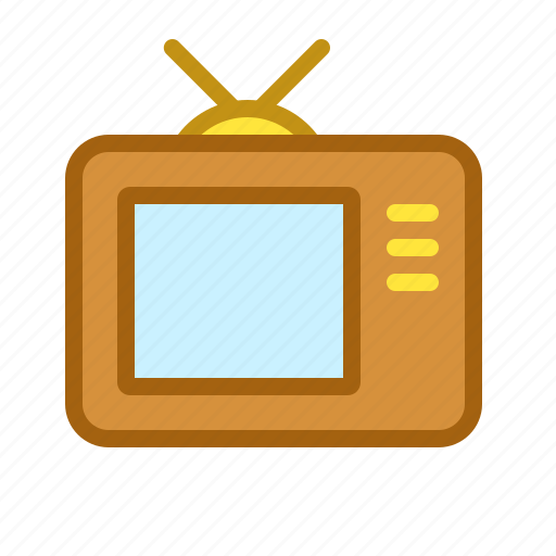Old, screen, show, television, tv, vintage icon - Download on Iconfinder