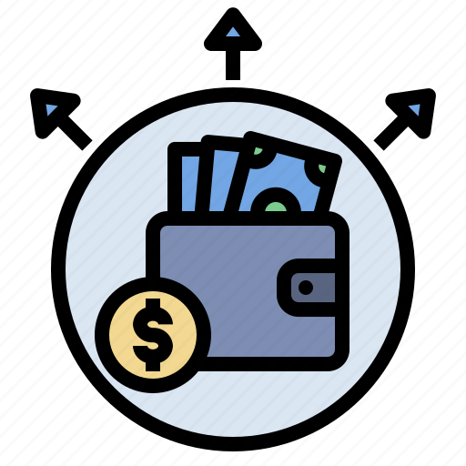 Expense, wallet, cash, payment, allocation icon - Download on Iconfinder