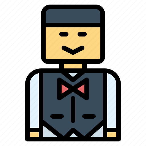 Casino, croupier, gambling, profession icon - Download on Iconfinder