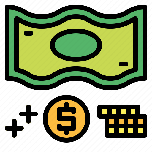Cash, coins, currency, money icon - Download on Iconfinder