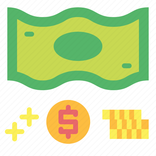 Cash, coins, currency, money icon - Download on Iconfinder