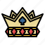 crown, gaming, king, misc, monarchy, queen, royal 