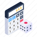 casino calculation, game calculation, game accounting, game bill calculation, calculator 