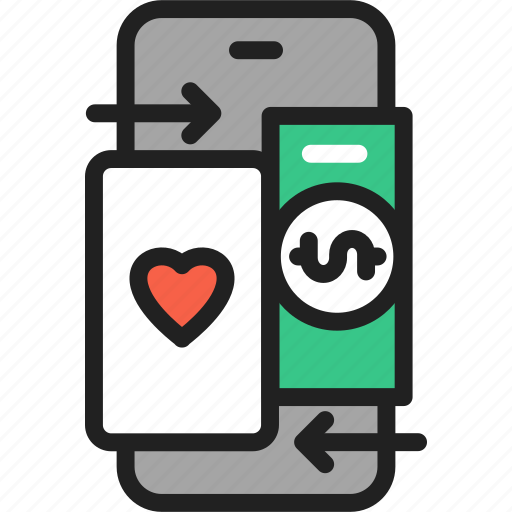 Casino, deposit, bet, smartphone icon - Download on Iconfinder