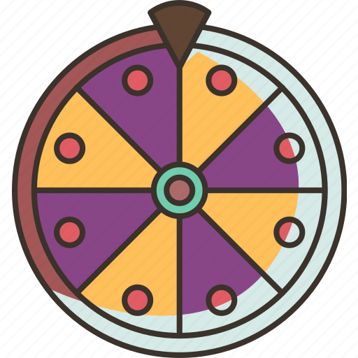 Fortune, wheel, spinning, pie, chance icon - Download on Iconfinder