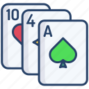 play, card, 2