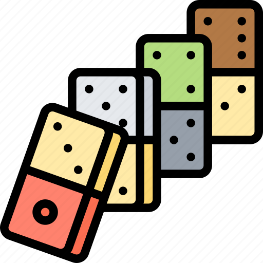 Domino, game, play, number, luck icon - Download on Iconfinder