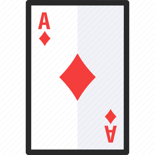 Ace, card, diamonds, of icon - Download on Iconfinder