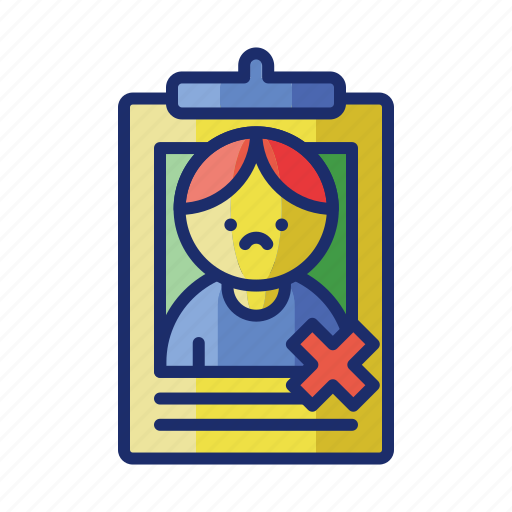 Exclusion, man, self, stopping icon - Download on Iconfinder