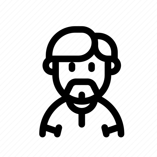 User, avatar, profile, man, beard, adult icon - Download on Iconfinder