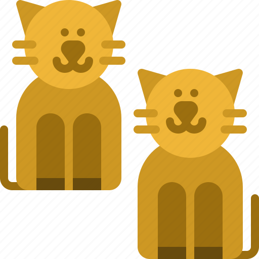 Friend, pussycat, kitty, kitten, domestic, cat, pet icon - Download on Iconfinder