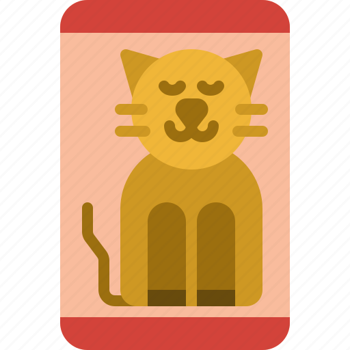 Walpaper, smartphone, pussycat, kitty, kitten, cat, pet icon - Download on Iconfinder