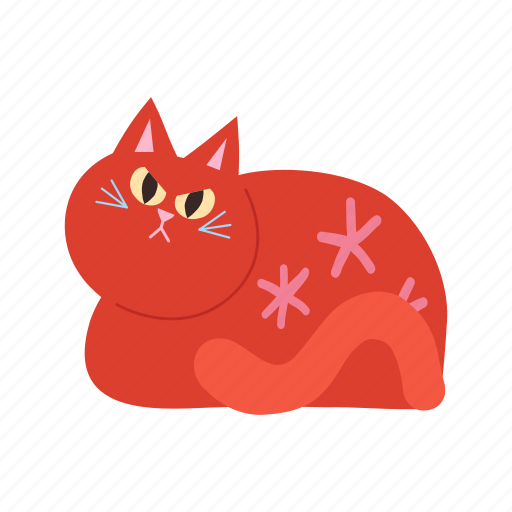 Angry, cat, mad, anger, enraged, upset, emotional icon - Download on Iconfinder