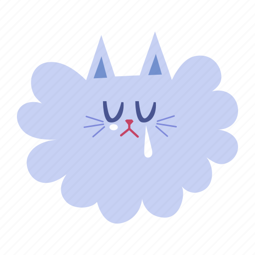 Crying, cat, tears, sad, unhappy, sorrow, emotional icon - Download on Iconfinder