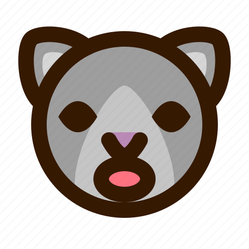 Animals, atonished, cat, cute, emoji, emoticon, 猫 icon - Download on Iconfinder