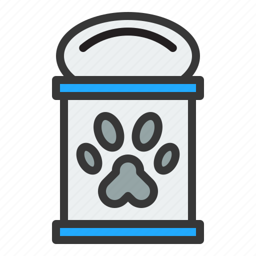 Canned cat food, canned food, cat, pet food icon - Download on Iconfinder