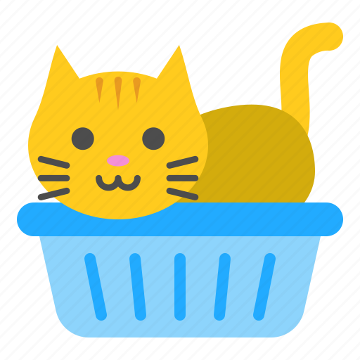 Cat, cat litter box, litter box, pet icon - Download on Iconfinder