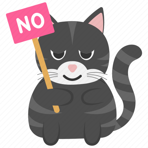 Forbidden, restrict, slang, kitty, pet, mammal, breed icon - Download on Iconfinder