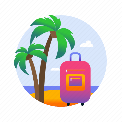 Beach, holiday, sea, summer, sun, vacation, travel icon - Download on Iconfinder