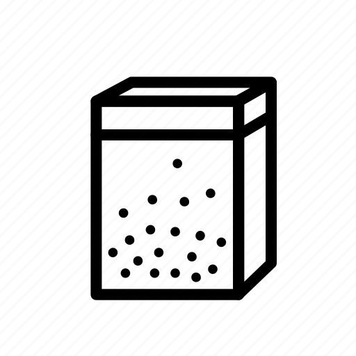 Box, cereal, food, grits, cooking, ingredient icon - Download on Iconfinder