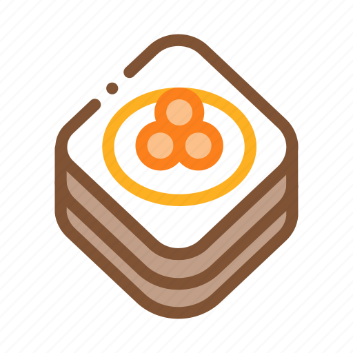 Butter, caviar, eggs, pancake, top icon - Download on Iconfinder