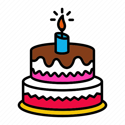 Birthday, cake, dessert, party, wedding icon - Download on Iconfinder