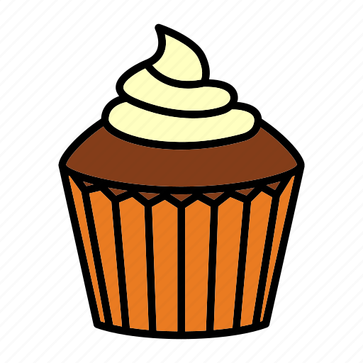 Cake, creamy, cup, muffin, sweet icon - Download on Iconfinder