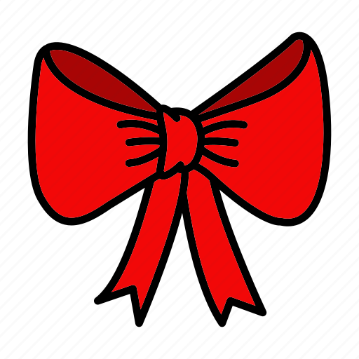 Bow, decoration, knot, present, ribbon icon - Download on Iconfinder