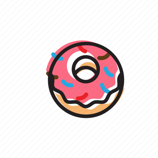 Bakery, celebrate, donut, strawberry, cake, food, sweet icon - Download on Iconfinder