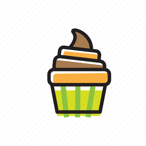 Bakery, cake, cupcake, sweet, chocolate, party, cream icon - Download on Iconfinder
