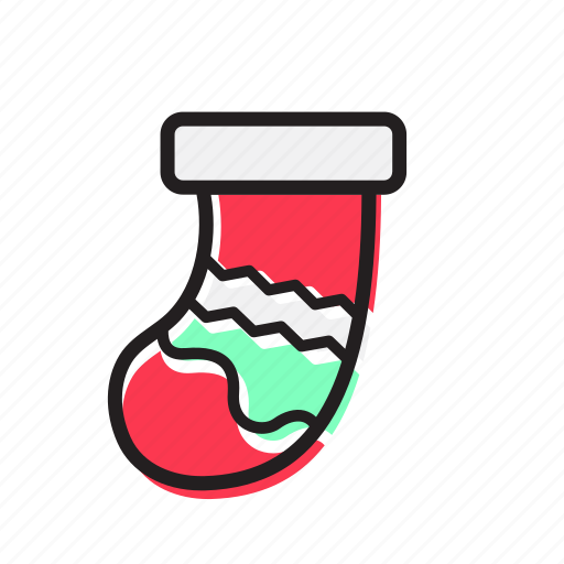 Foot, sock, decoration, holiday, xmas, celebration icon - Download on Iconfinder