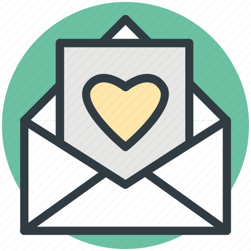 Letter, love greeting, love letter, valentine card, valentine greeting icon - Download on Iconfinder
