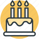 birthday cake, cake, cake with candles, celebration, christmas cake
