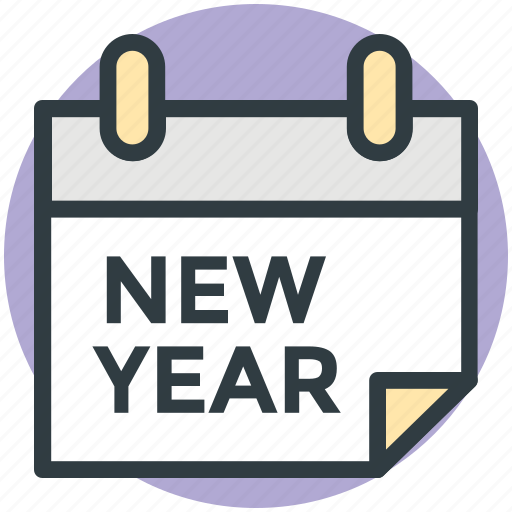 Calendar, new year calendar, wall calendar, yearbook icon - Download on Iconfinder