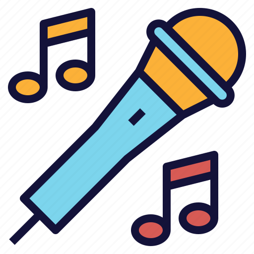 Karaoke, mic, microphone, party, sing, song icon - Download on Iconfinder