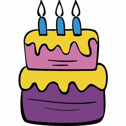 Birthday, cake, celebration, food, party, present icon - Download on Iconfinder