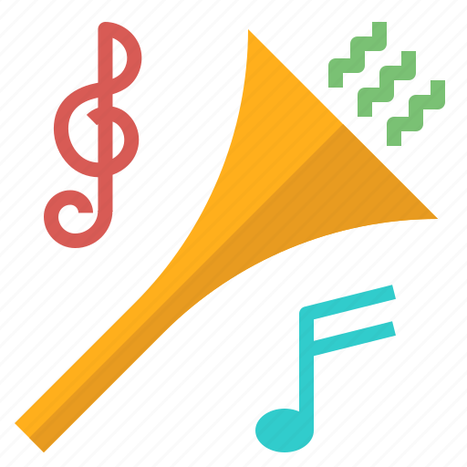 Celebration, horn, marching, music, song icon - Download on Iconfinder