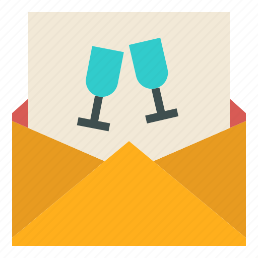 Card, invitation, invite, letter, party icon - Download on Iconfinder