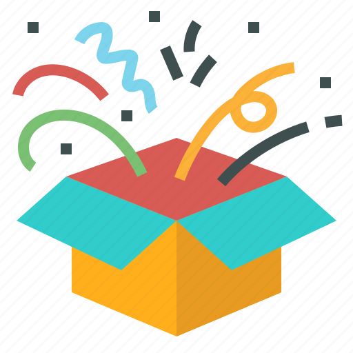 Box, boxing, day, gift, open, surprise icon - Download on Iconfinder