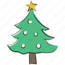 christmas tree, decorated, decoration, fir, fir tree, pine, xmas