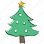 christmas tree, decorated, decoration, fir, fir tree, pine, xmas 