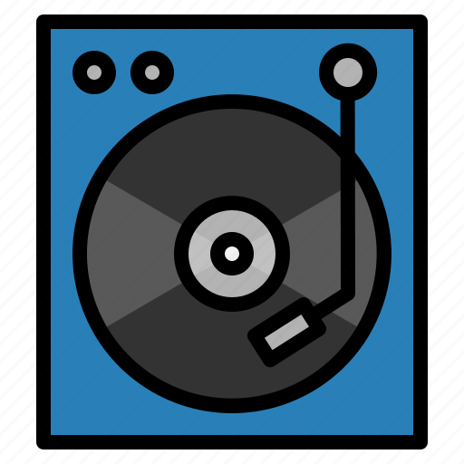 Cd, disk, dj, music, player icon - Download on Iconfinder