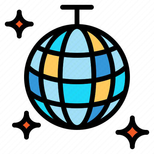 Ball, dance, disco, mirror, party icon - Download on Iconfinder