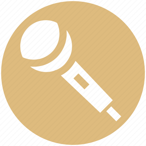 Mic, microphone, music, music notes, singing, speak icon - Download on Iconfinder