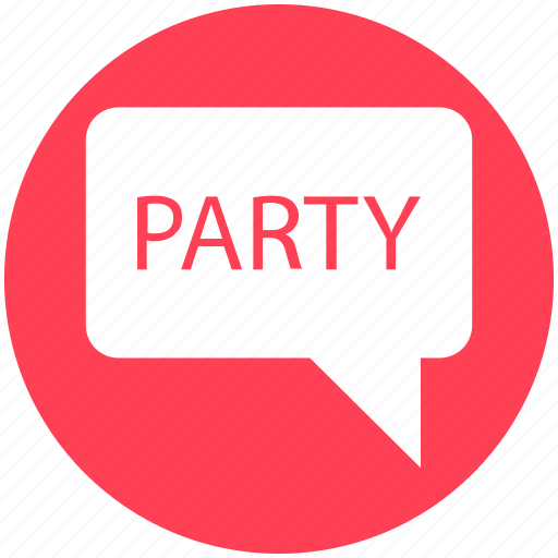 Invite, message, party, party text, sms, text icon - Download on Iconfinder