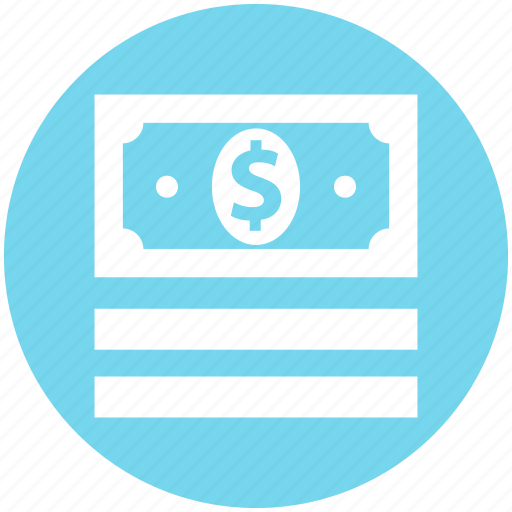 Cash, cash flow, dollar notes, dollars, money, payment icon - Download on Iconfinder