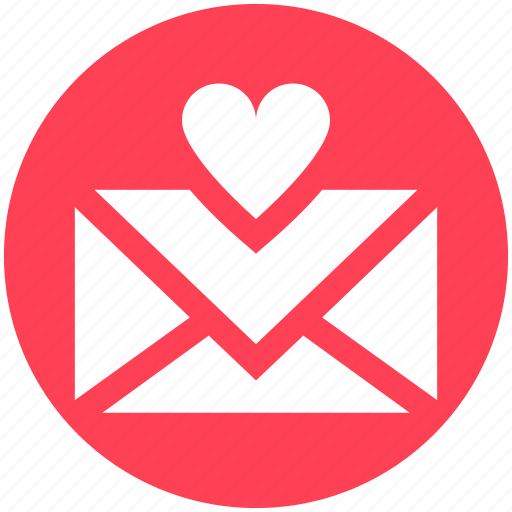 Email, envelope, favorite, favorite email, heart, love message, message icon - Download on Iconfinder