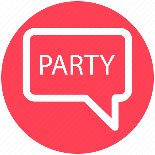 Invite, message, party, party text, sms, text icon - Download on Iconfinder
