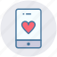 device, heart, love, mobile, phone, smartphone 